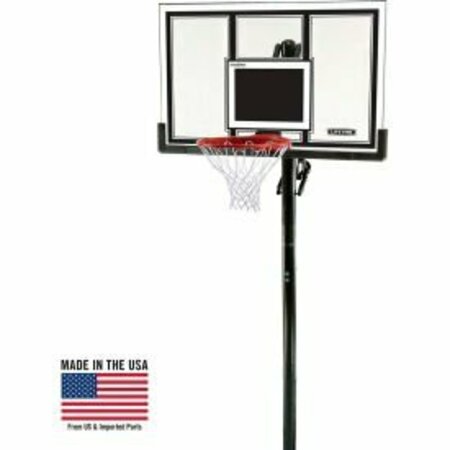 LIFETIME LifetimeÂ In-Ground Basketball System W/ 54" Steel-Framed Backboard 71525